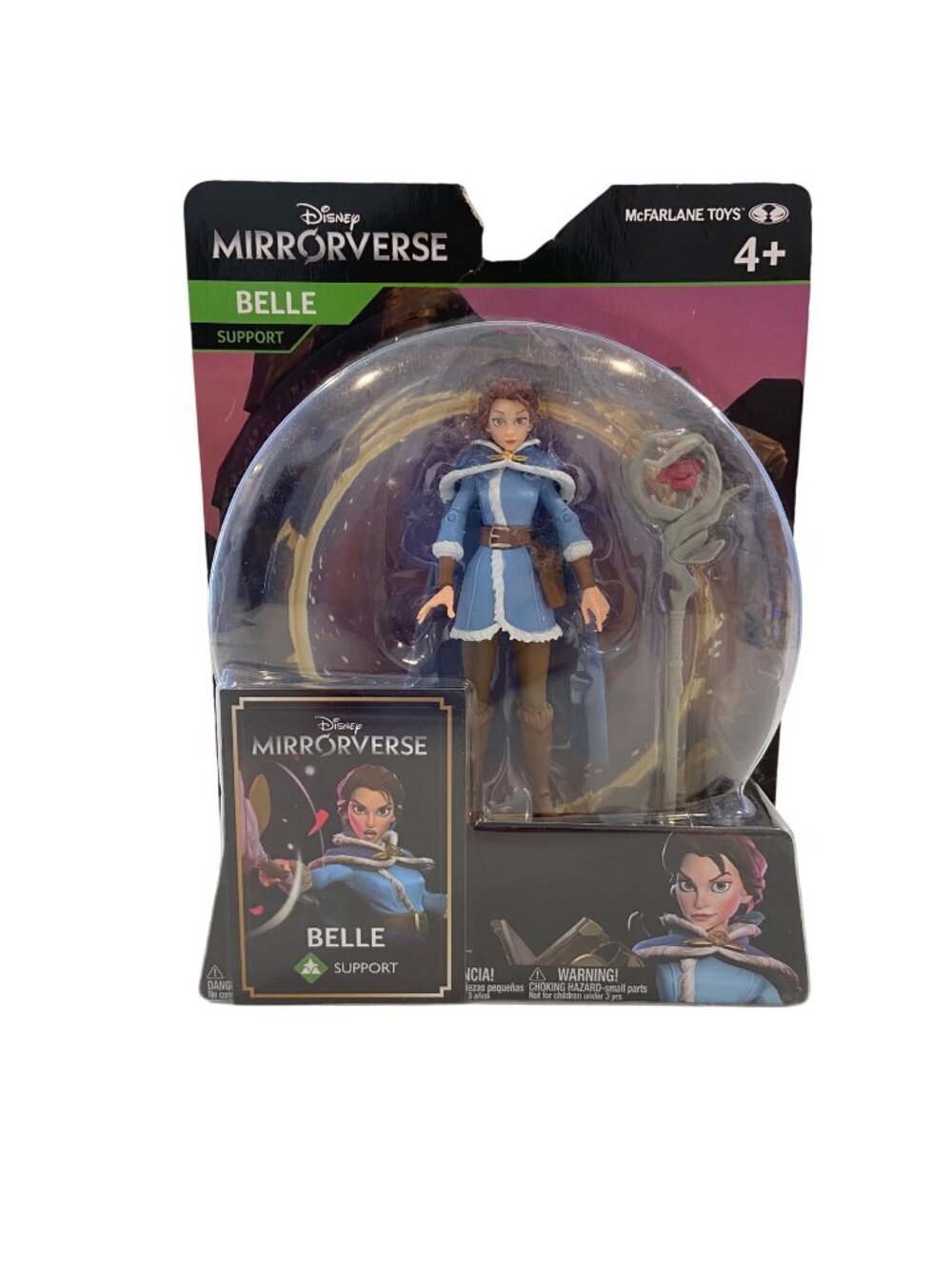 Disney Mirrorverse Belle Action Figure Support Role By McFarlane Toys